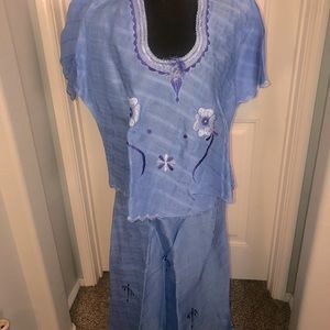 African Attire skirt set